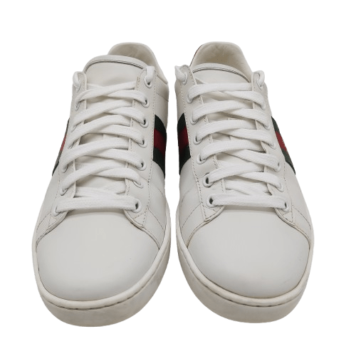 Womens Gucci Ace Sneakers With Bee Size 39 With Box And Paperwork