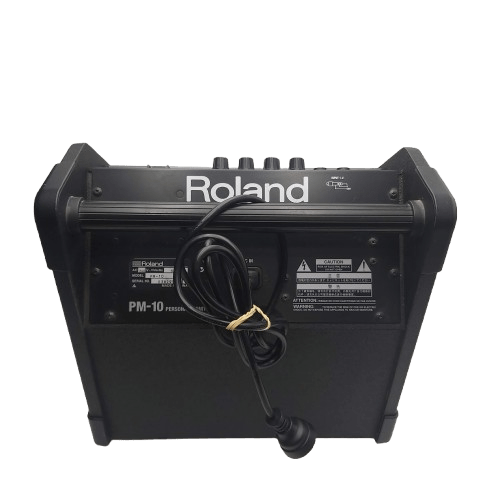 Roland Amplifier PM-10 Black With Power Cable (NA 1345205) * PICKUP ONLY*