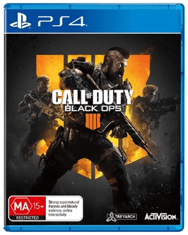 Call Of Duty Black Ops 4 Playstation 4 Game No Manual Good Condition