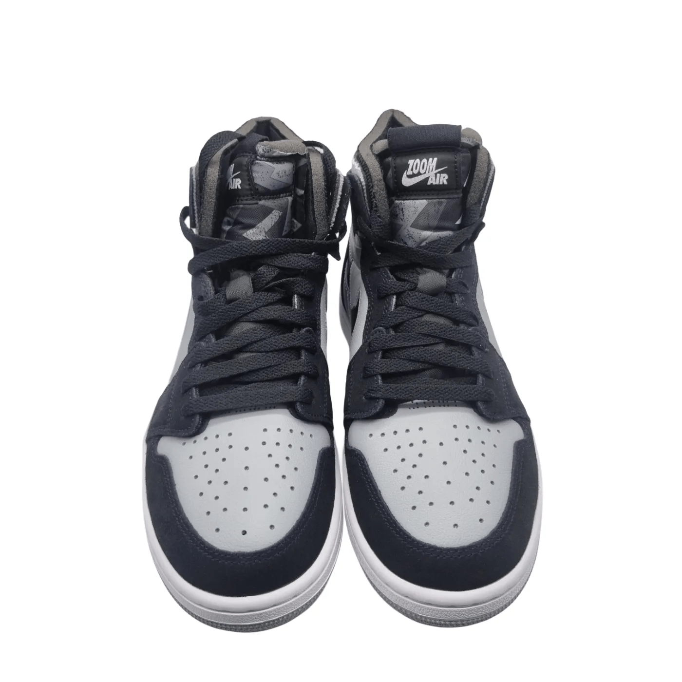 Nike Air Jordan 1 Retro 1 Zoom Black Smoke Shoes – Size: US 9 With Box