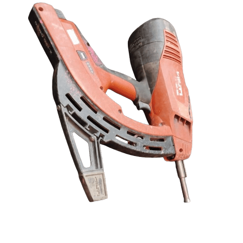 Hilti GX 120-ME Gas Powered Actuated Fastener Nail Gun + Case + Nails *Covered In Pink Spray Paint* (WR 1343196)