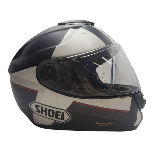 Shoei GT-Air Exposure Helmet Black and White TC-5