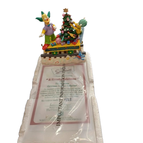 A Krusty Kristman The Simpsons With Certificate of Authenticity