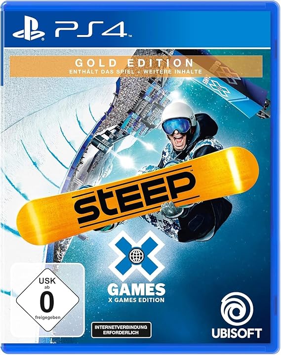 Steep: Gold Edition Playstation 4 Game – Very Good No Manual