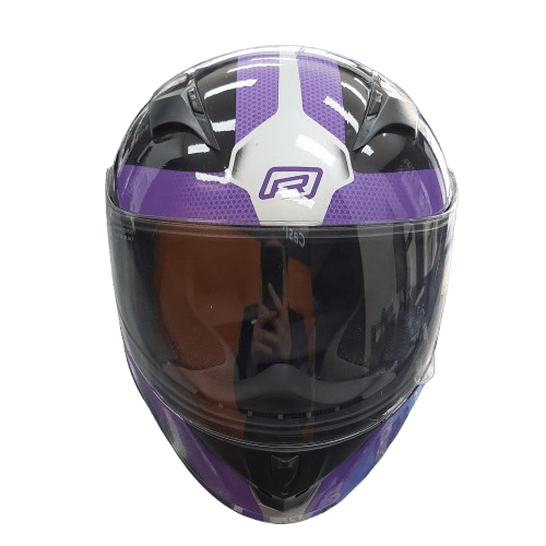 Rjays Grid Black Nad Purple Helmet NEX009- Size Small Unisex Manufacture Year 2022 * Local Pick Up *