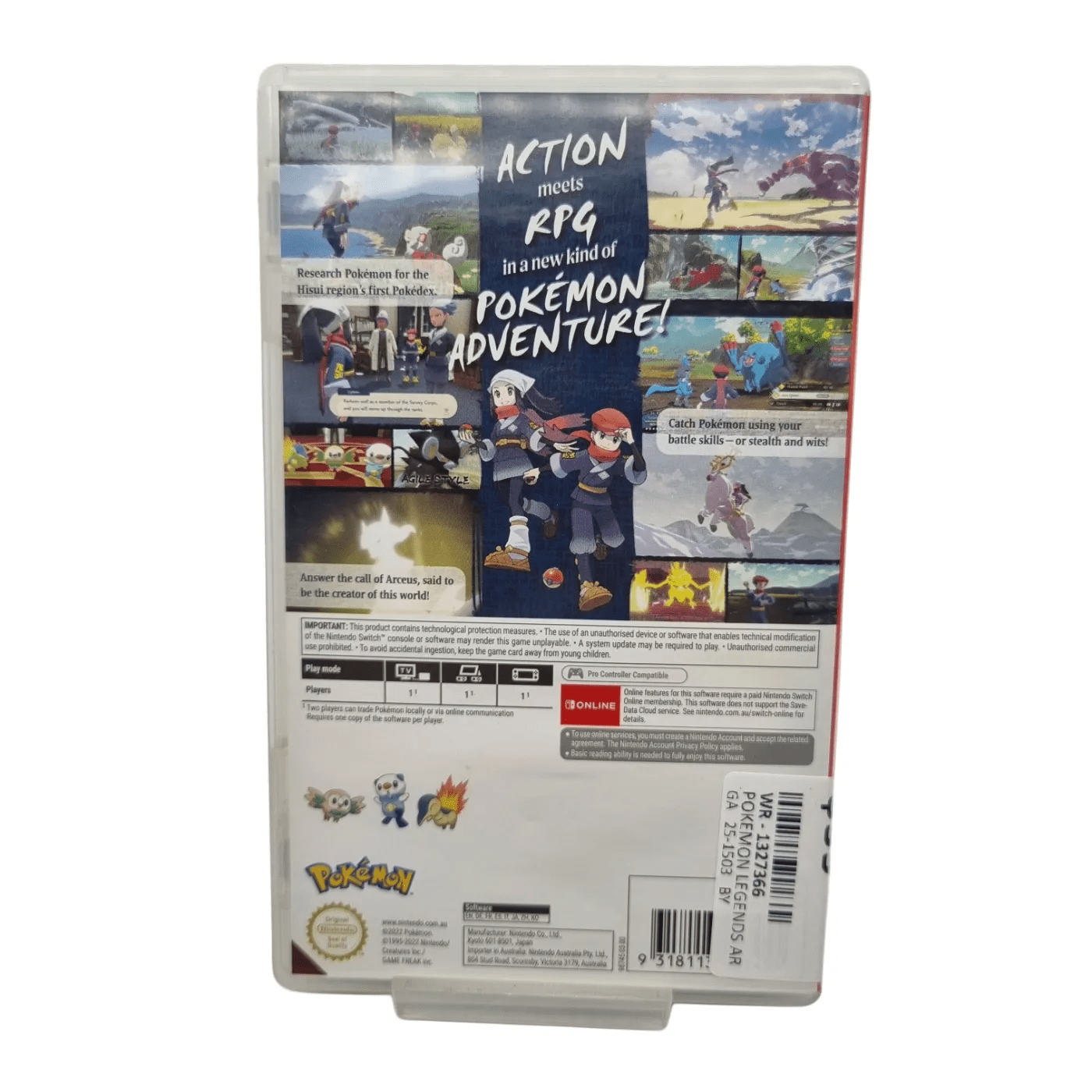 Nintendo Switch Game: Pokemon Legends: Arceus
