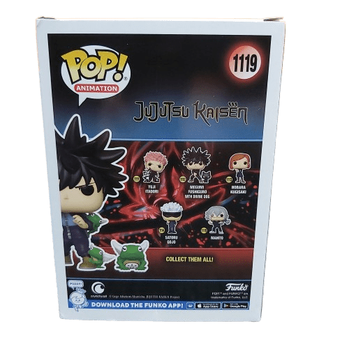 Funko Pop Megumi Fushiguro With Toads Number 1119 Good Condition (CP1344601)
