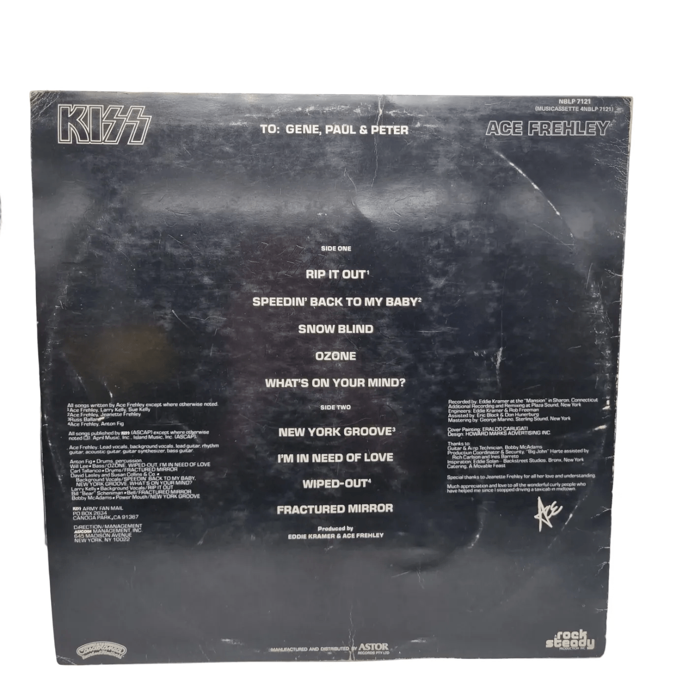 KISS – Ace Frehley (Solo Album) Vinyl