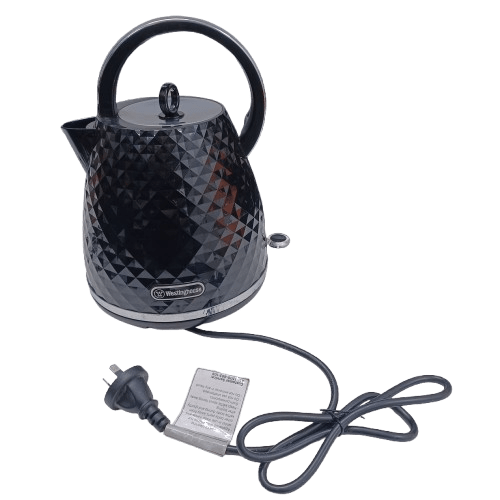 Westinghouse Toaster & Kettle Combo Set Black