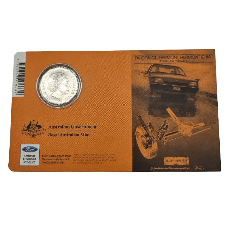2017 50c 1982 XE Falcon ESP Coin Uncirculated Royal Australian Mint