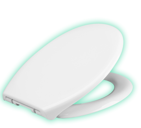 Evekare Toilet Seat Glow In The dark Blue Colour