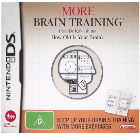 More Brain Training Nintendo DS Game – No Case Or Manual