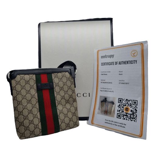 Gucci GG Supreme Web Messenger Bag – WR 1354681