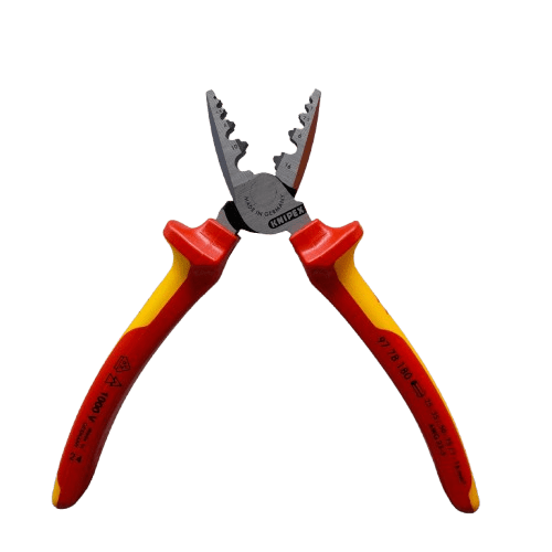 Knipex 1000V 180mm Crimping Pliers for Wire Ferrules