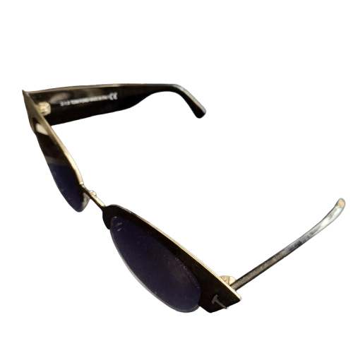 Tom Ford Sunglasses Alexandra 02   Black Silver No Case (lel)