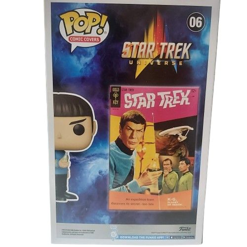 Star Trek Funko Pop Spock 06 Figurine In Box – Includes Vinyl Poster