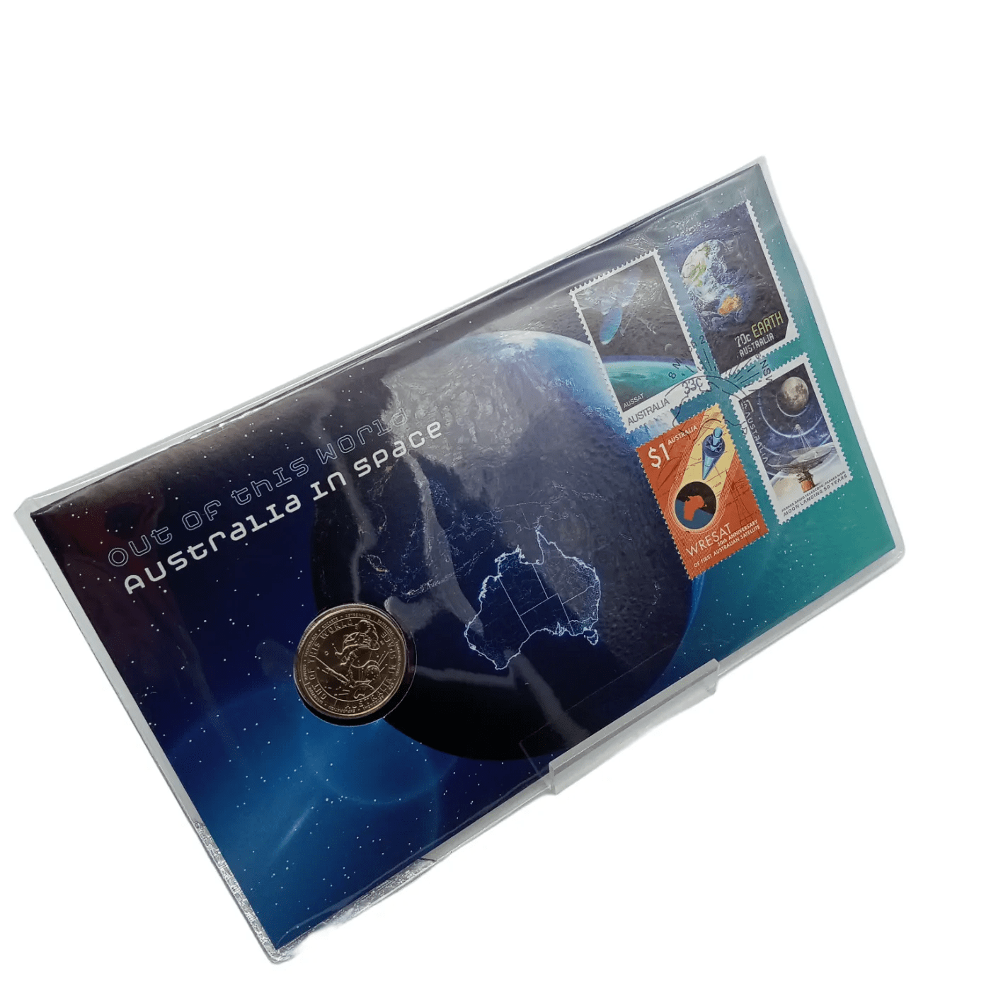 Australia Post Coin & Stamp: Out Of This World – Australia In Space (WR 1355910)