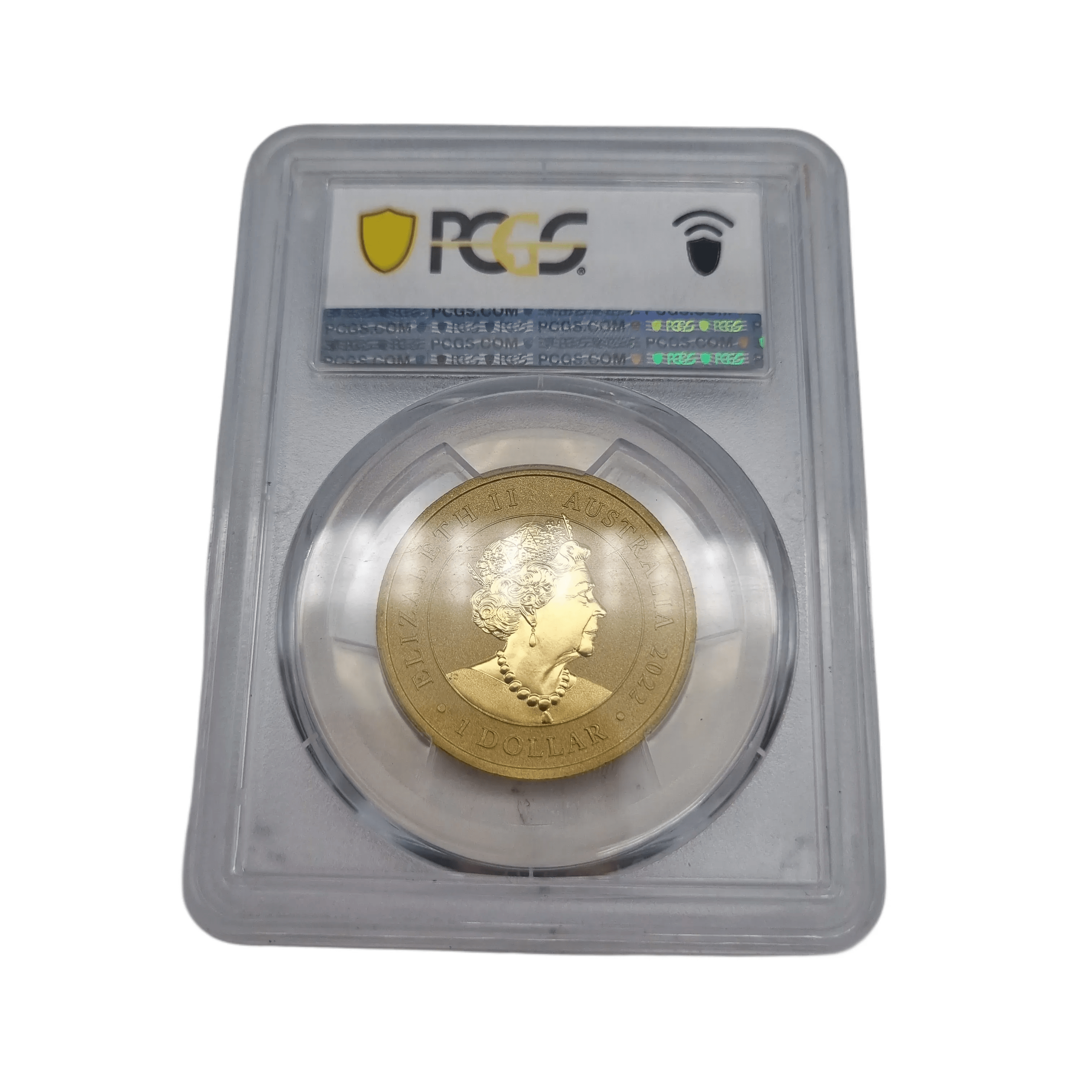 2022 $1 Elizabeth II Platinum Jubilee. PCGS MS69