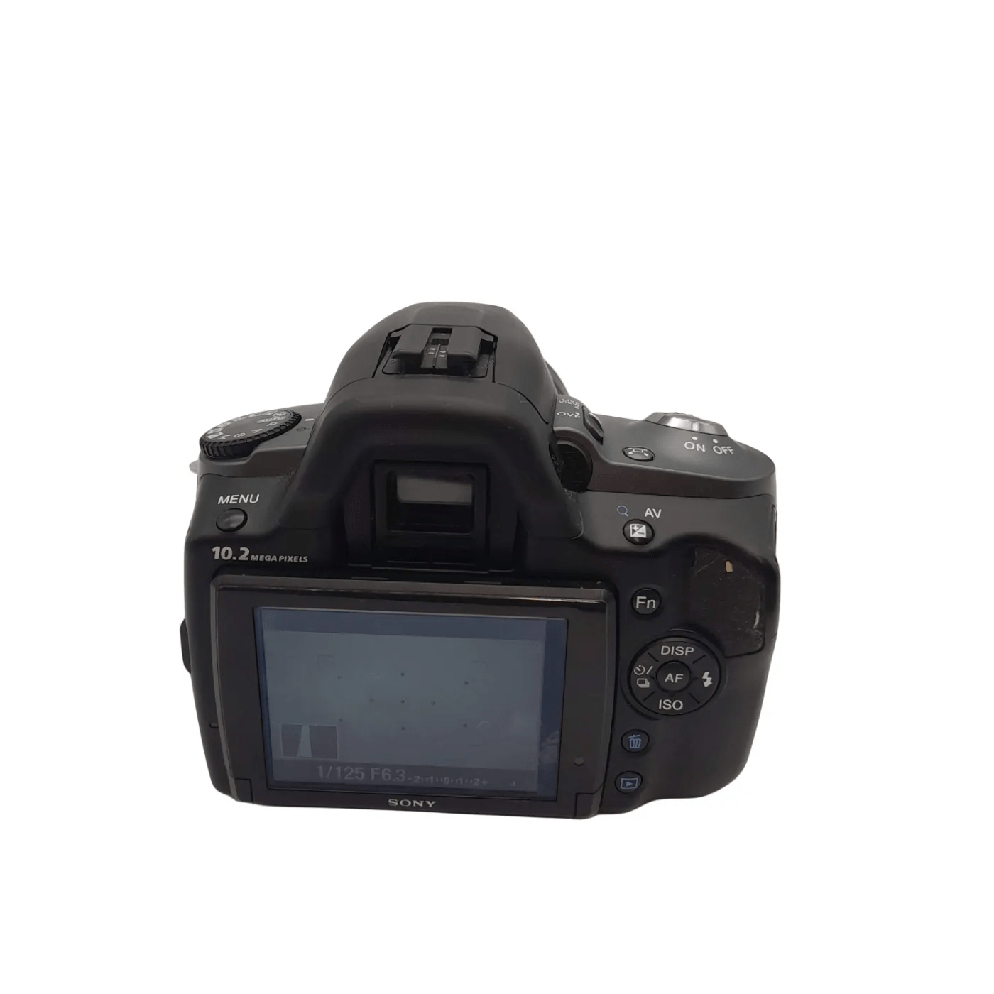 Sony Alpha A330 DSLR Camera With Sony DT 55-200mm f/4-5.6 SAM Telephoto Zoom Lens + Charger + Manual + Battery