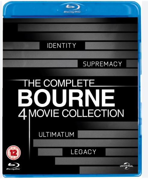 The Complete Bourne Collection 4 Movies Blu-Ray (GE)