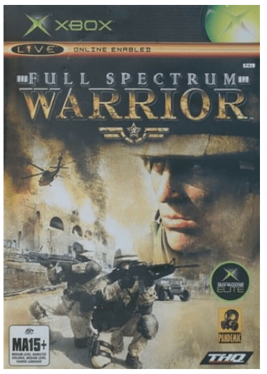 Full Spectrum Warrior Ten Hammers Xbox Game Good Condition with Manual