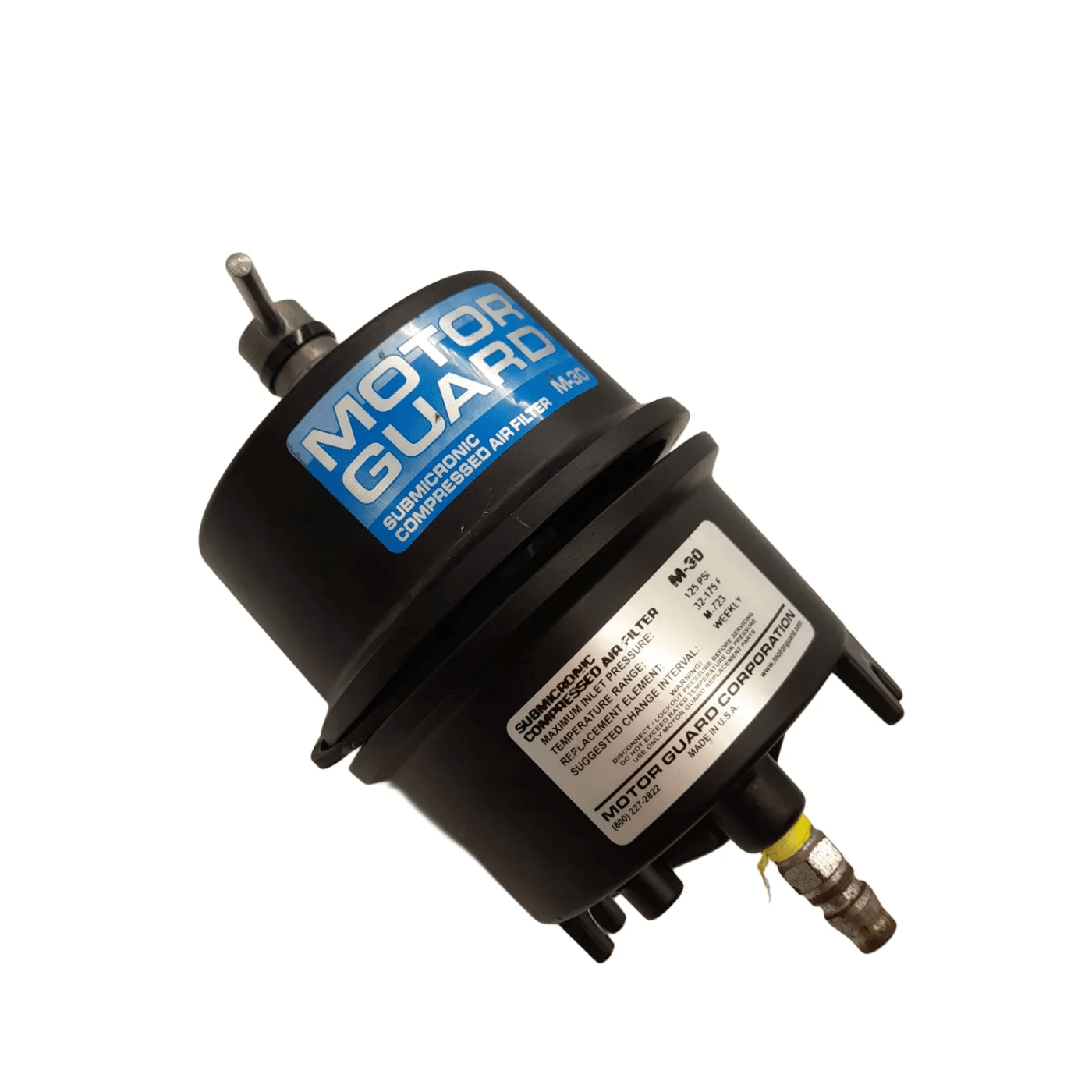 Motor Guard M-30 Submicronic Compressed Air Filter 1/4 NPT (WL 1356609)