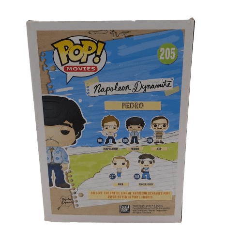 Napoleon Dynamite: Pedro #205 Pop Movies Figurine Good Condition In Box (CP-1353360)