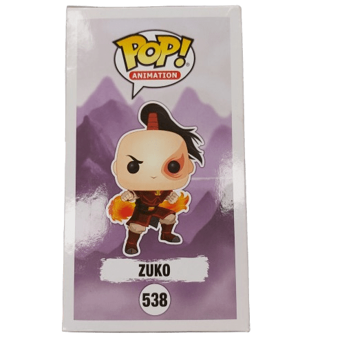 Funko POP! Vinyl Avatar Last Airbender Series #538 Zuko Very Good Condition With Box
