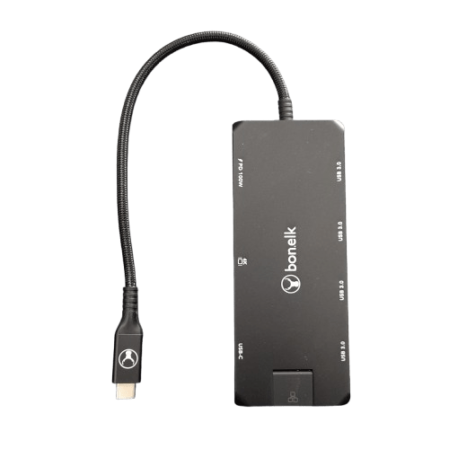 BONELK Long-Life USB-C to 8-in-1 Multiport Hub ELK-80053-R