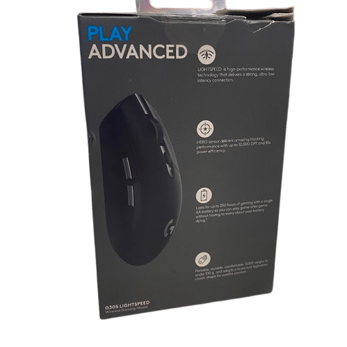 Logitech G305 LIGHTSPEED Wireless Gaming Mouse – Black – (NG1356388)