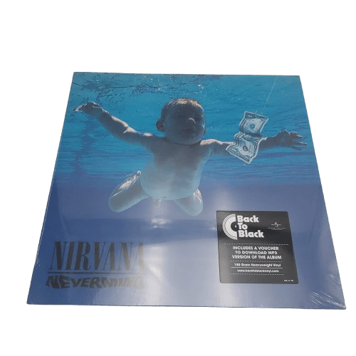 Nirvana Nevermind Vinyl LP, Like New Sealed In Shrinkwrap (NA 1354707)