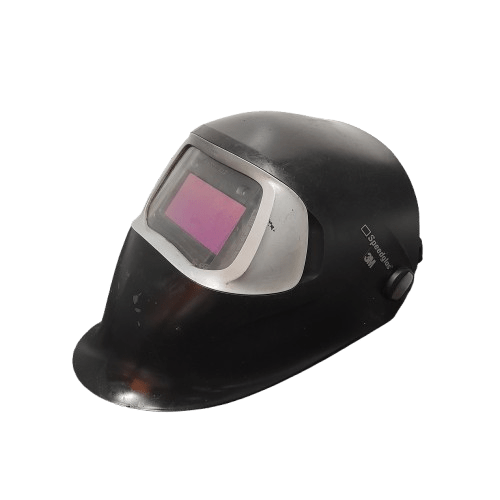 3M 100 Flip-Up Welding Helmet, Auto-Darkening Lens, Adjustable Headband, 44 x 93mm Lens (JN)