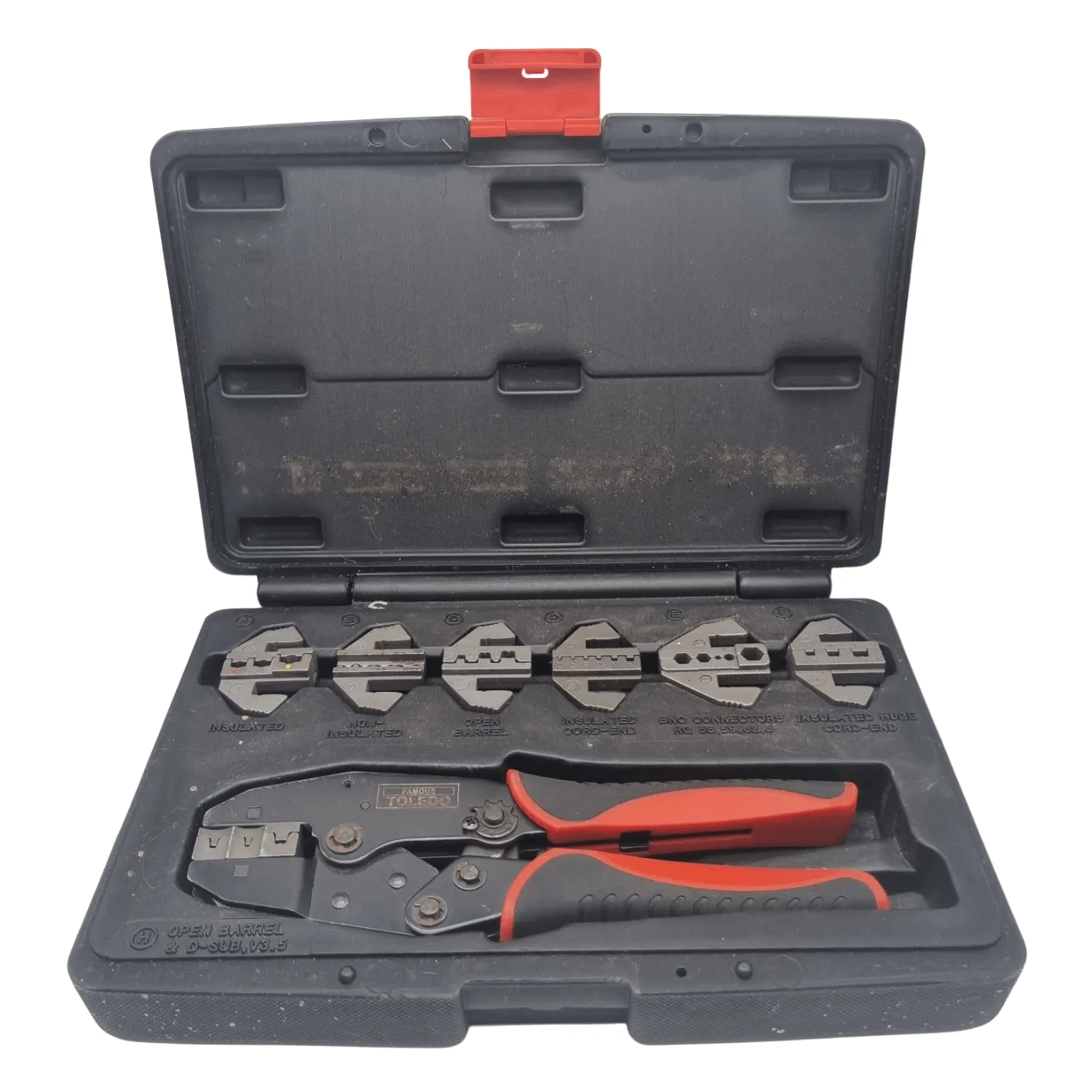 TOLEDO Tool Kit 302018 – Black Crimping Plier Kit