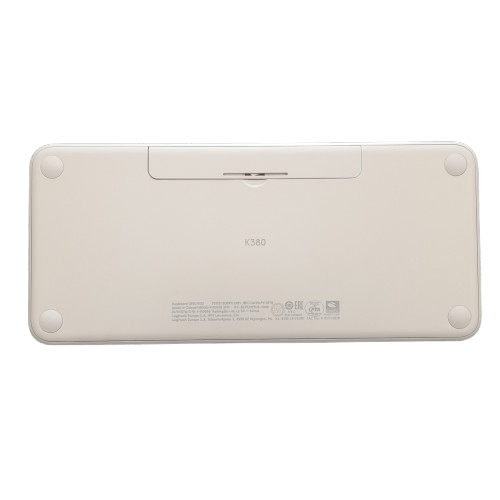 Logitech K380 Multi-Device Bluetooth Keyboard for Mac – Off White (In Box) (JN)