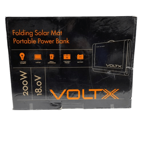 VoltX 12V 200W Mono Solar Mat in Box Like New (MR)