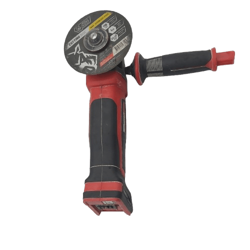 Ozito PXAGS-115 18V PowerXchange Angle Grinder, Some Scuffing, With Handle, Guard, Replacement Disc + Grease SKIN ONLY (NA 1353020)