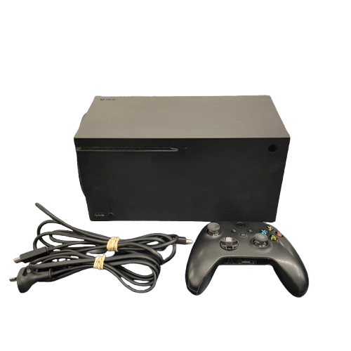Xbox Series X 1TB Console with HDMI Power and Controller.