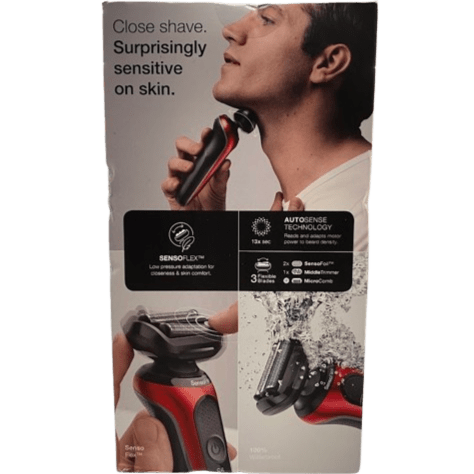 Braun Series 6 Wet & Dry Electric Shaver. Like New In Box