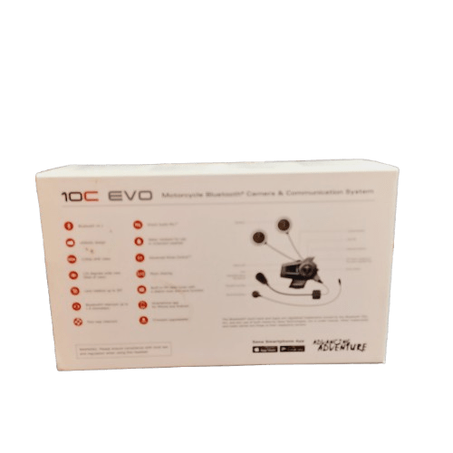 Sena 10C Evo Motorcycle Bluetooth Camera & Communications System