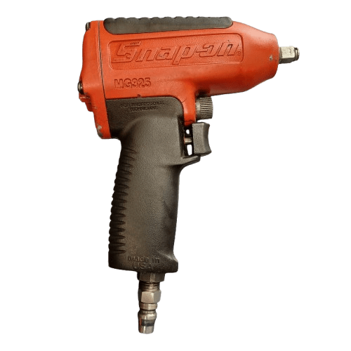 Snap-On Tools MG325 3/8in Drive Air Impact Wrench. Red, General Wear + Tear With Red Cover, Some Grease (WR 1347825)