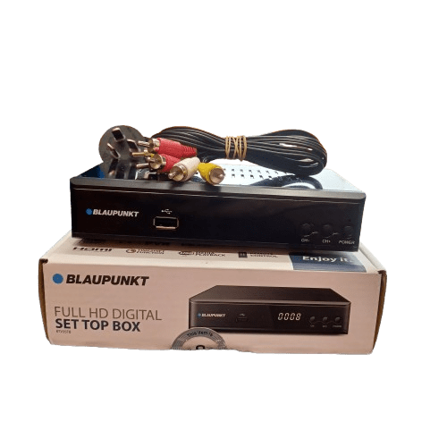 Blaupunkt Full HD Digital Set Top Box In Box With Power Supply