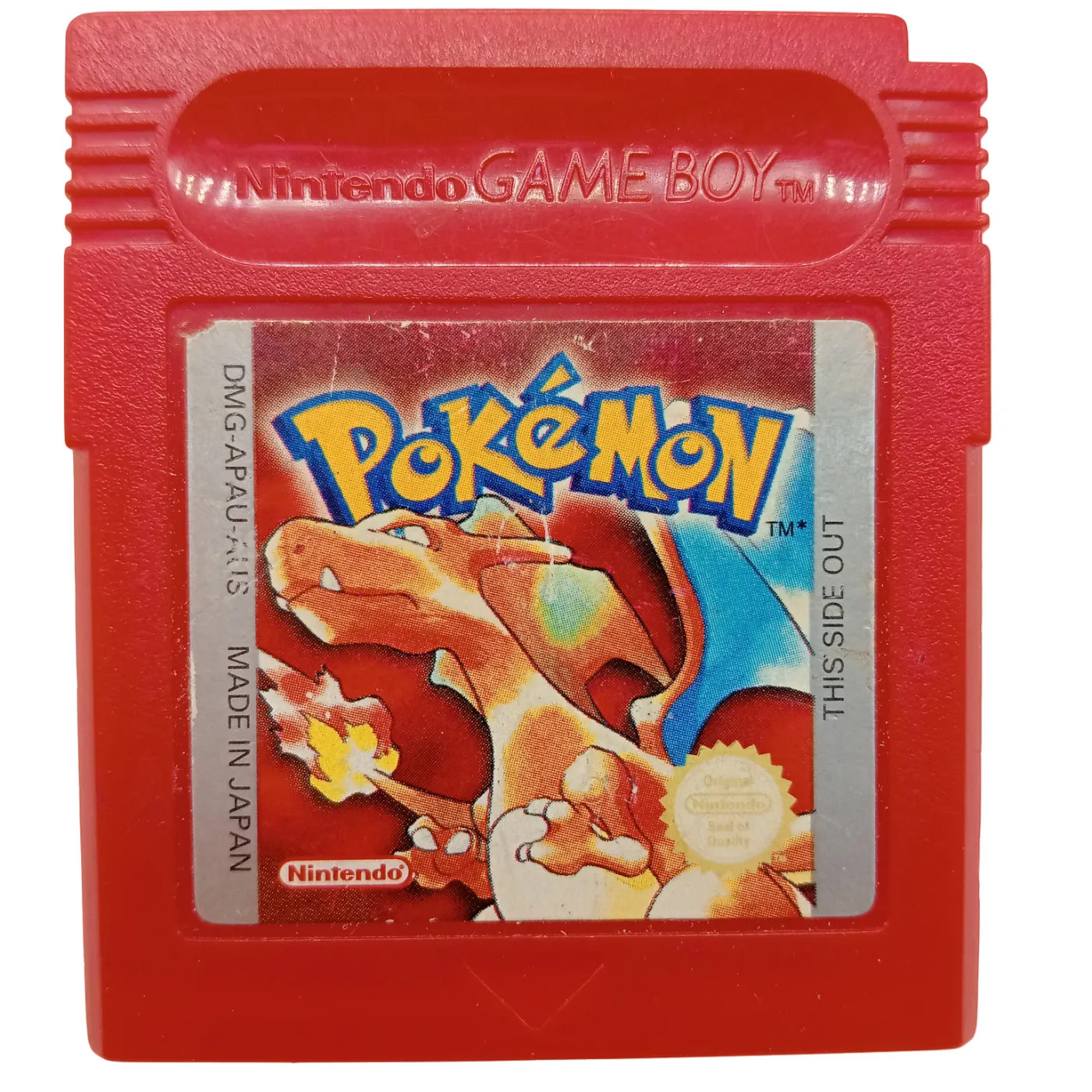 Nintendo Game Cartridge – Pokémon Red Version (Charizard Cover)   (WR 1350726)
