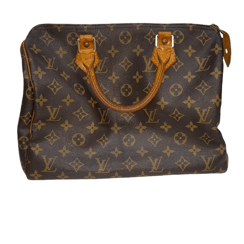 Louis Vuitton Speedy 30 Classic Monogram Bag with Authenticity