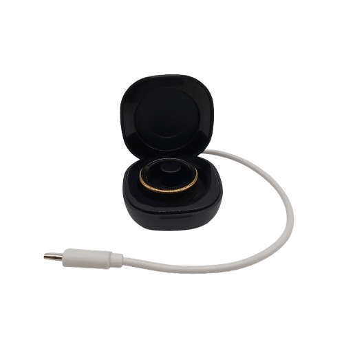 Kogan Aura Smart Ring – Size 10 Rose Gold + Charger (NA)