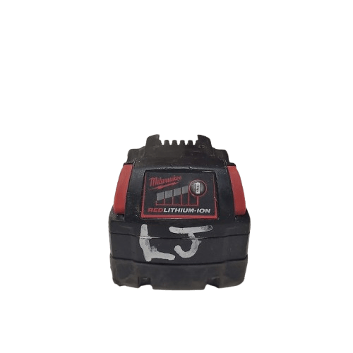 Milwaukee Battery M18B5 18v 5.0Ah *’LJ’ In White Paint*