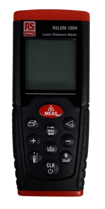 RS Pro RSLDM-100H Laser Distance Meter Like New With Case And Manual