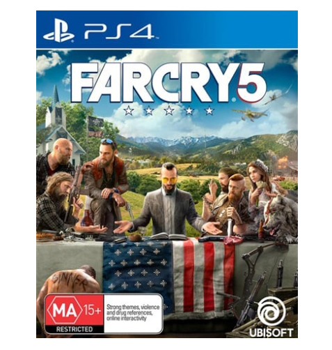 Farcry 5 PlayStation 4 Game – Good With Manual
