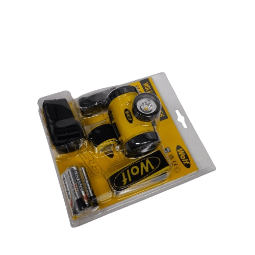 Wolf HT-650 Safety LED Head Torch 130Lm Like New