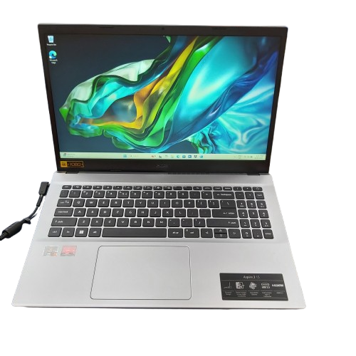 Acer Aspire 3 15 500GB Laptop With Charger – Silver