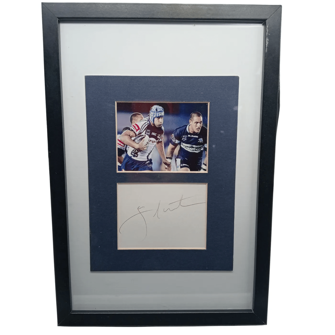 Framed Rugby League Signed Memorabilia  (WR 1313448)